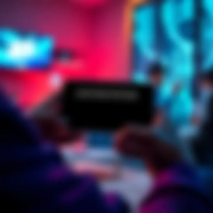 A gamer experiencing connection issues while using Remote Play on a mobile device outside their home network, showing a black screen and lag.