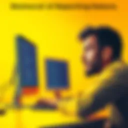 A person looking at a computer screen with a puzzled expression, showing confusion about the removal of a reporting feature.