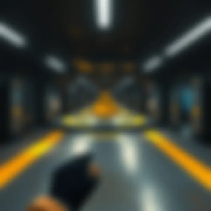 A screenshot of Counter-Strike 2 showing the removed Transit map with a warning symbol indicating its removal due to copyright issues.