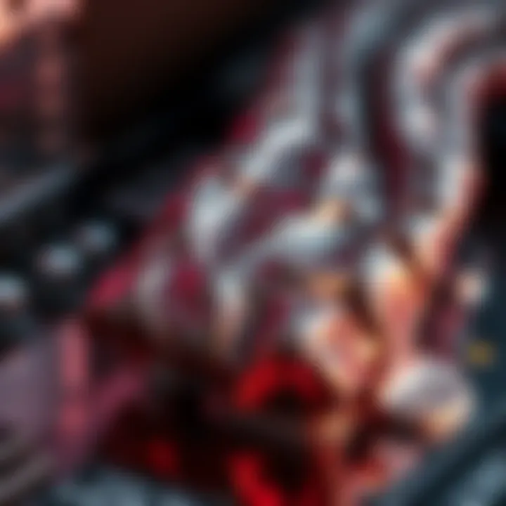 Removed Liquid Metal A close-up of old liquid metal removed from a computer component, showing its dull and uneven texture on a surface.