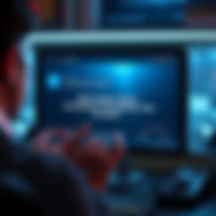 A person looking at a computer screen with a message about removing a soundtrack from their account, showing confusion.