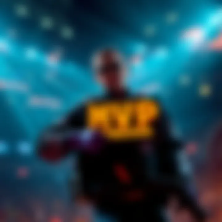 Renegade pauses in the CoD Grand Finals to declare his Infinite MVP title, surrounded by intense gameplay atmosphere