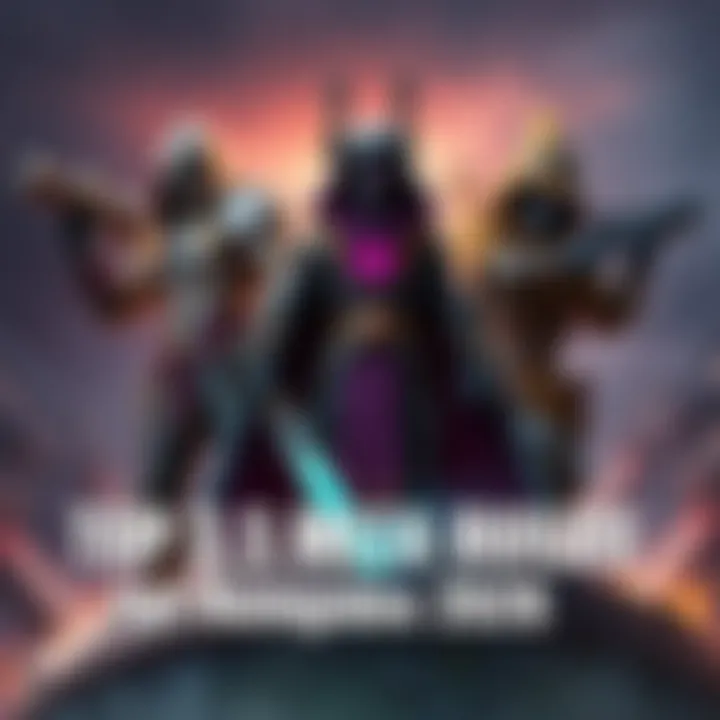 Three character builds from Renegades A Titan, Warlock, and Hunter showcasing their unique builds in a fantasy setting