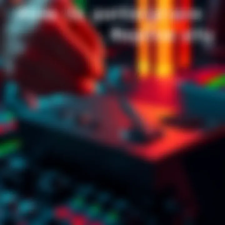 A person applying thermal paste on an Xbox Series X console with a spatula.