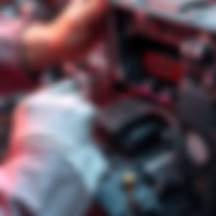 A technician is replacing thermal pads and paste inside a PS4 console, showing the components and tools used for the upgrade.