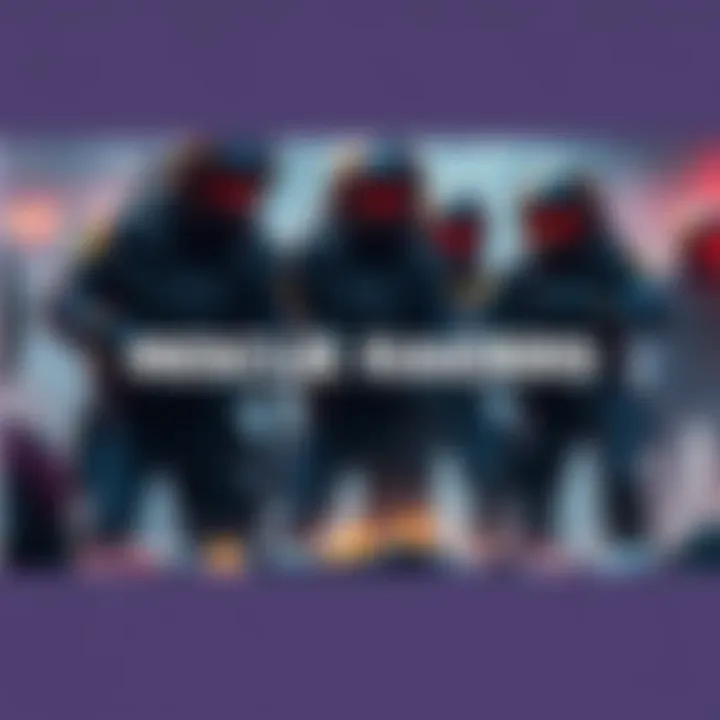 Rescue Raiders Team in Action A group of Rescue Raiders wearing uniforms and gear, working together to solve challenges, with tools and equipment around them.