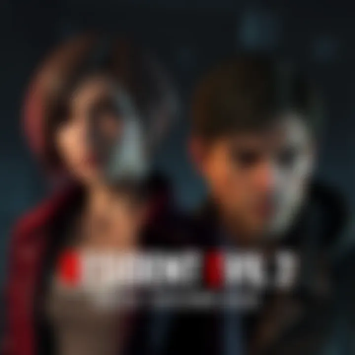 Enhanced models of Claire and Leon from Resident Evil 2 with improved textures and polygon counts