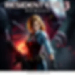 Cover art featuring Jill Valentine and Nemesis from Resident Evil 3