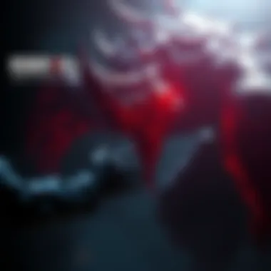 A fierce boss battle scene from Resident Evil 4, featuring a large, intimidating creature confronting the player in a dark setting.