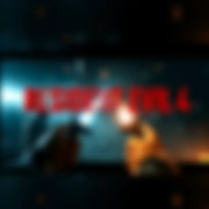 A screen showing the thrilling gameplay of Resident Evil 4 randomizer, with various unexpected characters and items in action.