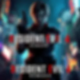 Cover art of Resident Evil 4 Remake featuring Leon holding a gun with action elements