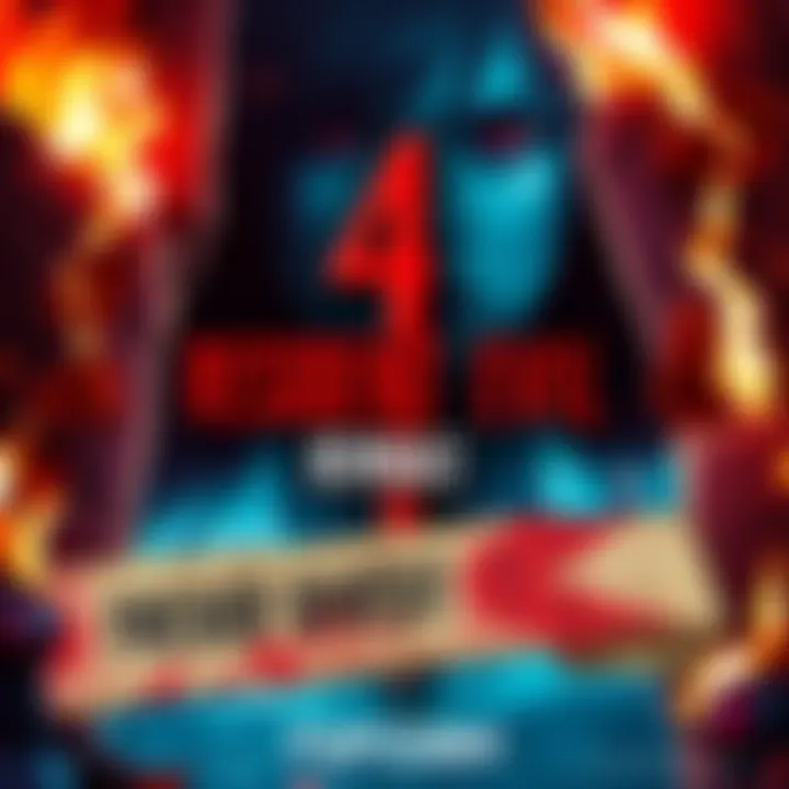 A visually striking poster featuring the iconic Resident Evil 4 Remake cover art along with a banner announcing the latest game update.