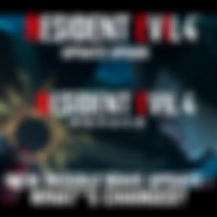 Screenshot of Resident Evil 4 Remake showing new enhancements and features on PS5