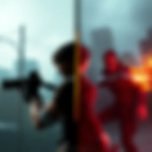 Resident Evil 5 and 6 Gameplay A split screen showing a player playing Resident Evil 5 alone and another player in co-op mode with a friend, both experiencing intense action.