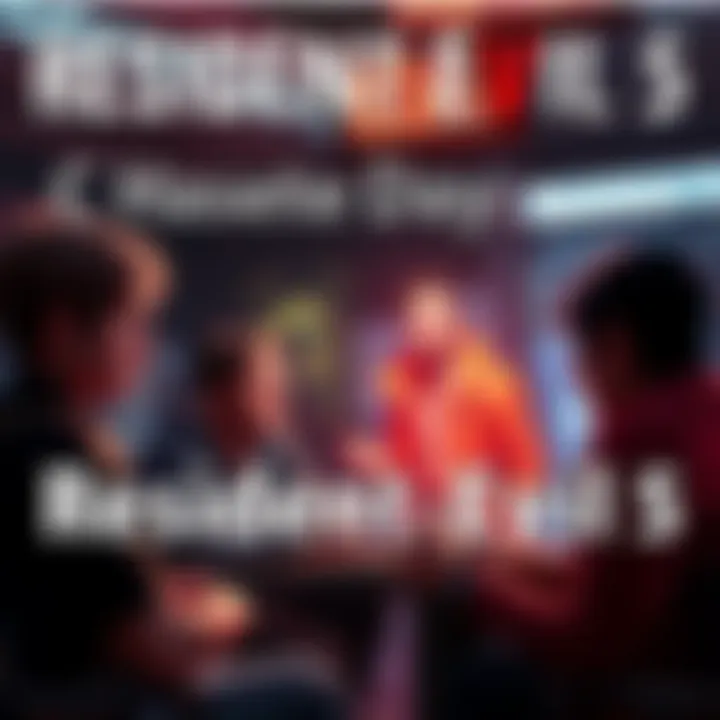 Fans discussing implications of Resident Evil 5's storyline after Requiem's ending, focusing on character Spencer.