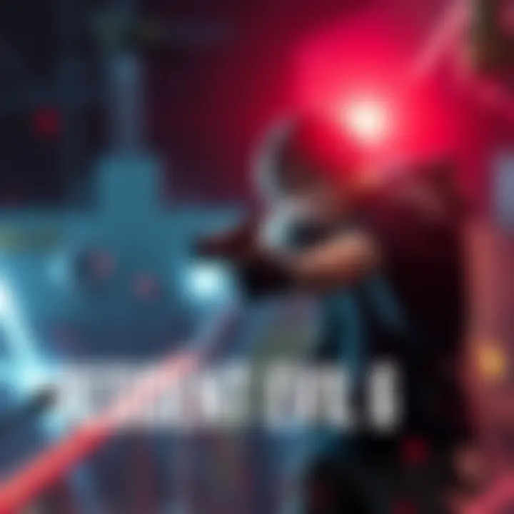 Resident Evil 6 Characters Main characters from Resident Evil 6 engaging in a tense situation