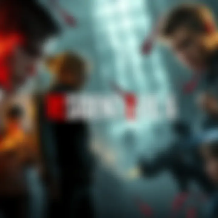 A montage of various characters and action scenes from Resident Evil 6 showing multiple campaigns in gameplay.