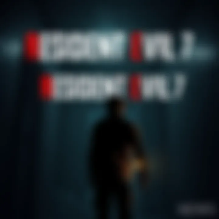 Resident Evil 7 Gameplay Scene A tense gameplay moment in Resident Evil 7 showing a dark room with eerie lighting and a character holding a flashlight.