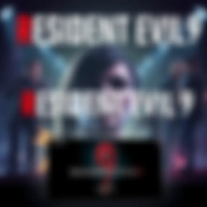 Graphic showing preordering Resident Evil 9 Deluxe with DLC offers, featuring game art and preorder box.