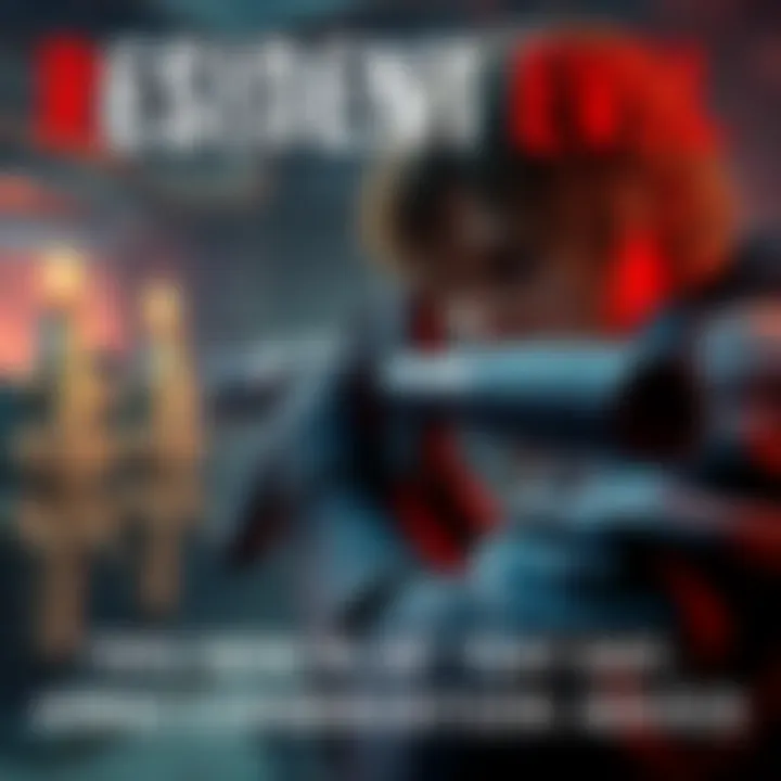 A player carefully aiming a weapon in Resident Evil, focusing on ammo conservation strategies