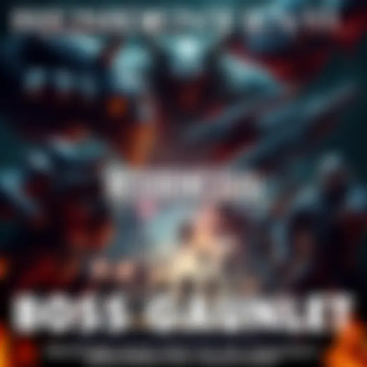 A collage of challenging bosses from various Resident Evil games in an intense battle scene.