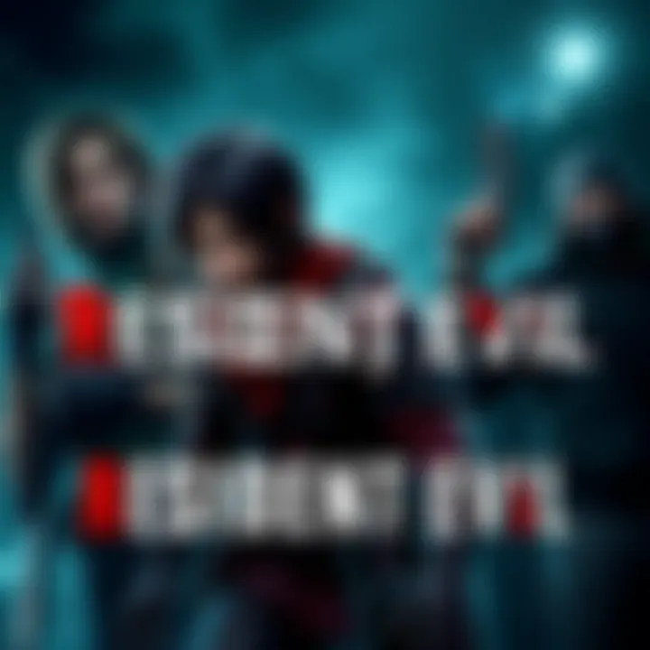 Overview of key characters from Resident Evil series including iconic heroes and villains