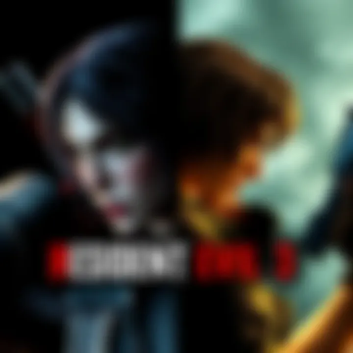 Resident Evil comparison Side by side images of characters from original Resident Evil games and their remakes