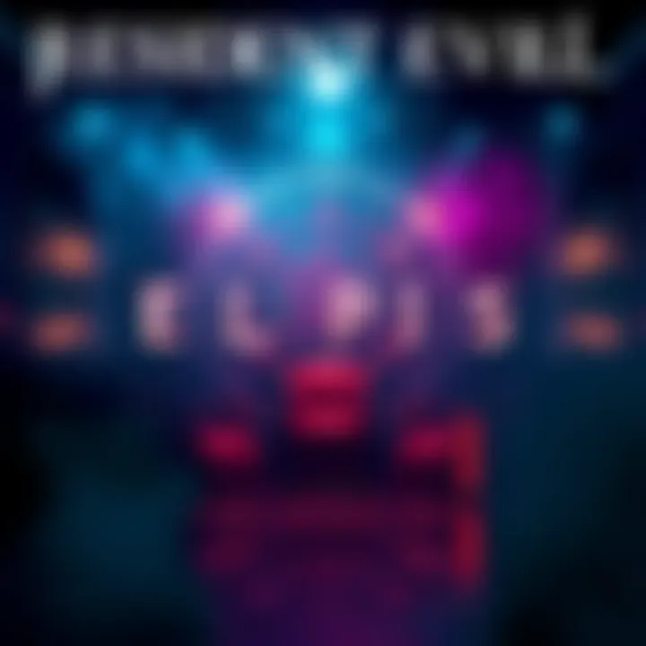 A visual representation of ELPIS with dark, eerie tones featuring elements from the Resident Evil universe.