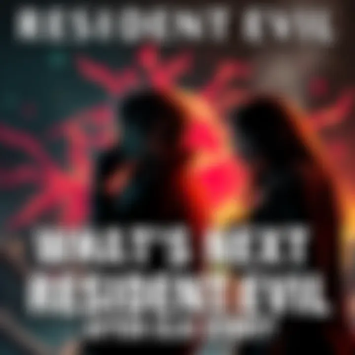 Leon and Grace discussing the effects of the Elpis anti-viral on the Resident Evil story