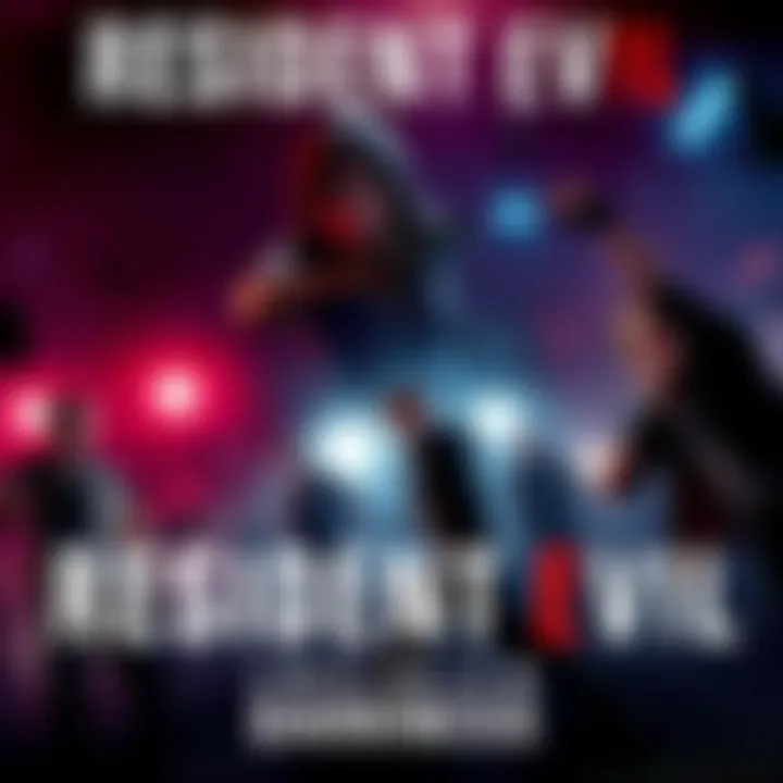 Cover art featuring characters from Resident Evil: Infinite Darkness in a tense scene