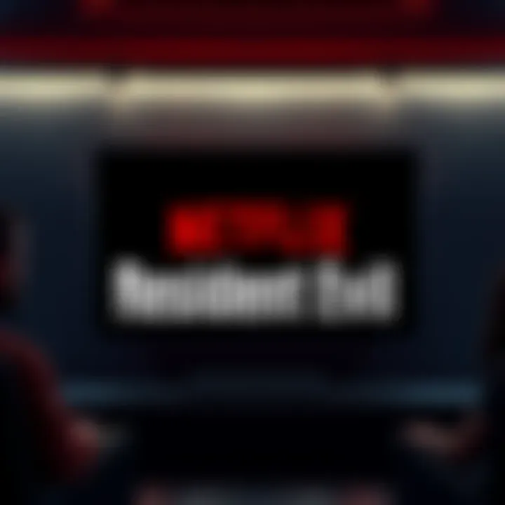 Fan reactions and ratings related to the Resident Evil series on Netflix with a TV screen showing the iconic logo.