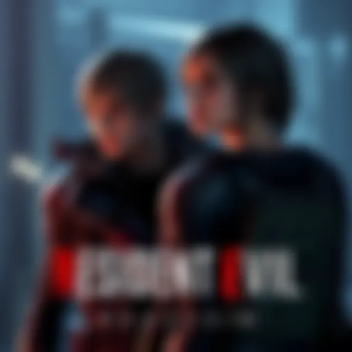 New characters from Resident Evil Requiem Two new characters from Resident Evil Requiem stand together, hinting at connections to Grace Ashcroft.