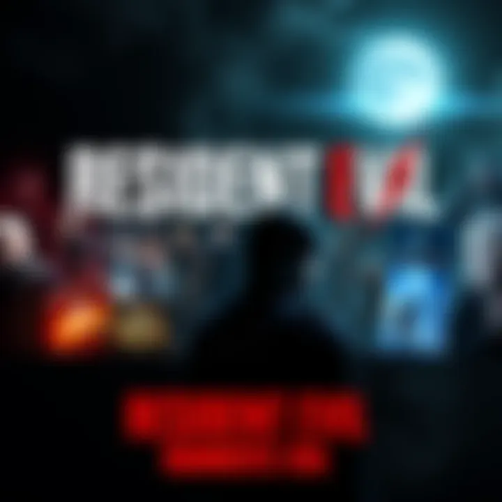 A collage of Resident Evil game covers featuring iconic characters and new game title teasers, representing the end of the Numbers Era and the start of a new phase for the franchise.