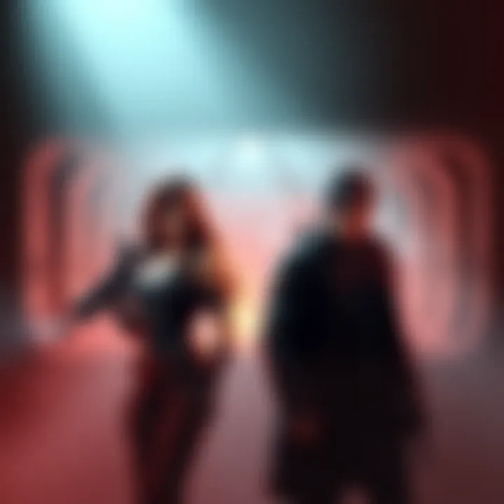 Two main characters from Resident Evil remakes in a suspenseful setting with detailed backgrounds