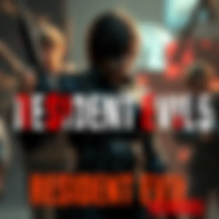 Concept art showing updated character designs and environments for Resident Evil 5 and 6 remakes
