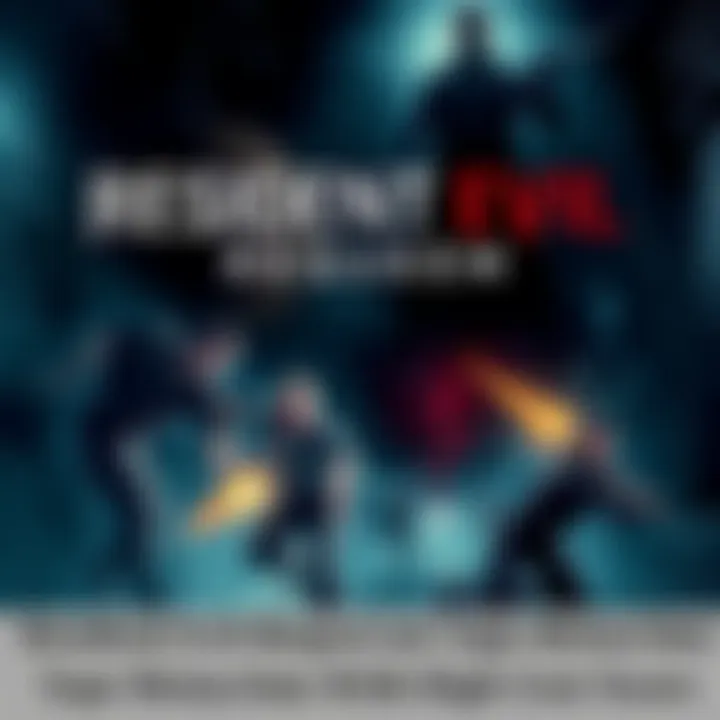 Cover art featuring intense gameplay scenes from Resident Evil Requiem, showcasing action and suspense