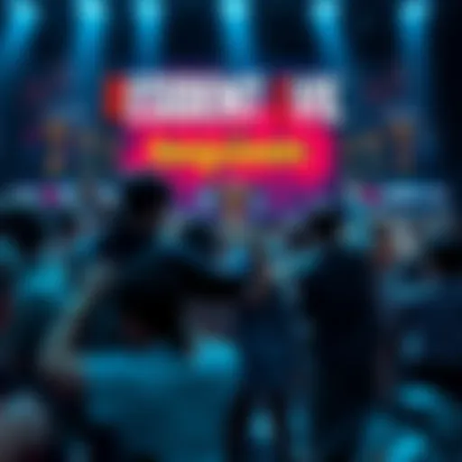 Resident Evil Requiem Game Awards Celebration People celebrating Resident Evil Requiem's success at the 2025 Game Awards, with trophies and posters in the background.