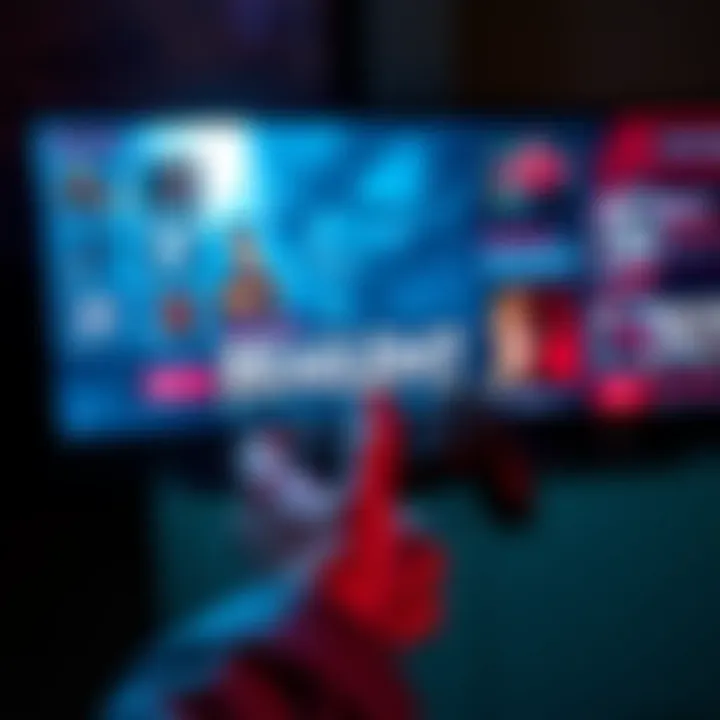 A player holding a controller while immersed in Resident Evil Requiem, surrounded by collectibles and strategies displayed on the screen.