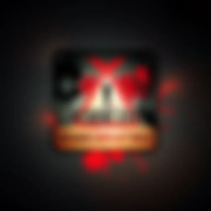 A graphic urging fans to keep Resident Evil Requiem spoilers to themselves, featuring iconic game symbols and a warning sign.