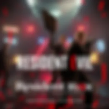 Action-packed scene from Resident Evil Requiem showing intense graphics and characters in a suspenseful setting