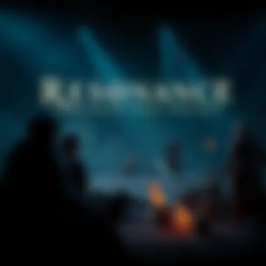 Screenshot of Resonance: A Plague Tale Legacy showing characters in a dark and atmospheric setting with gameplay elements.
