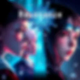 A comparison of characters from Resonance, Innocence, and Requiem, showcasing their emotional expressions and key elements from each story in a side-by-side layout.