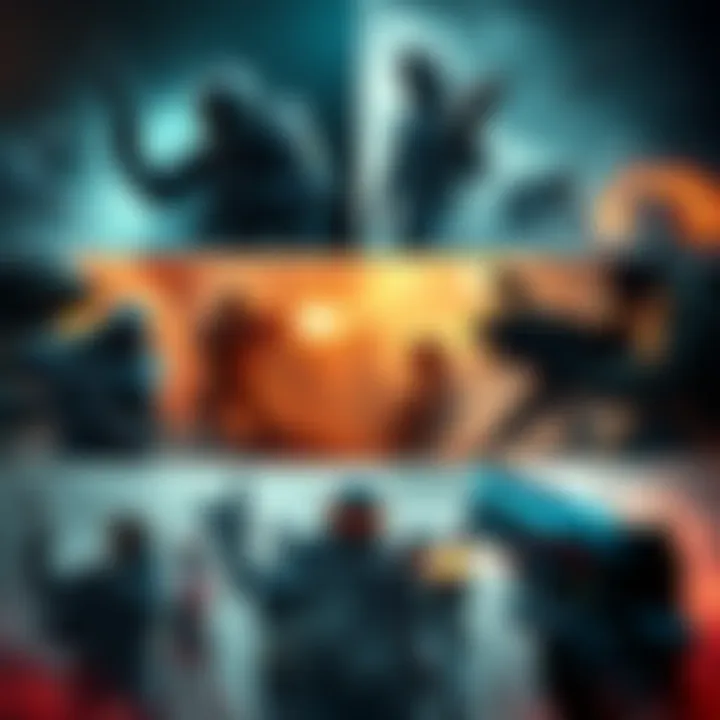 A collage of different resource management games featuring survival elements and ammo scarcity.