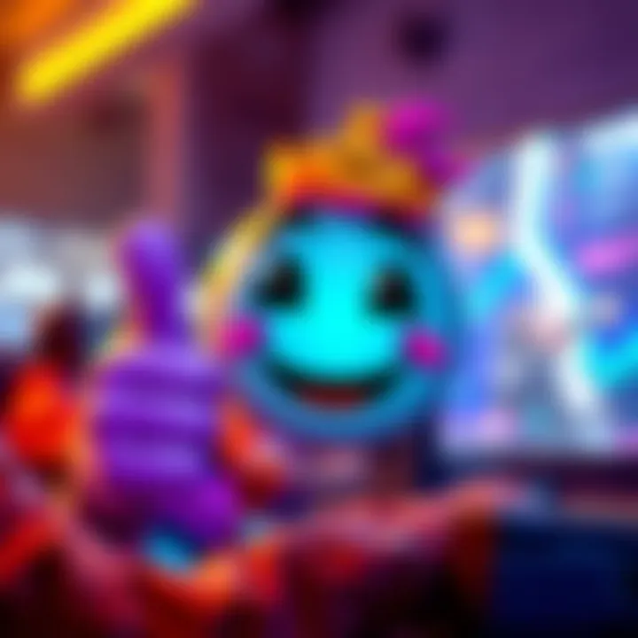 A cheerful gaming emote showing a thumbs up with a friendly smile, symbolizing good sportsmanship in gaming.