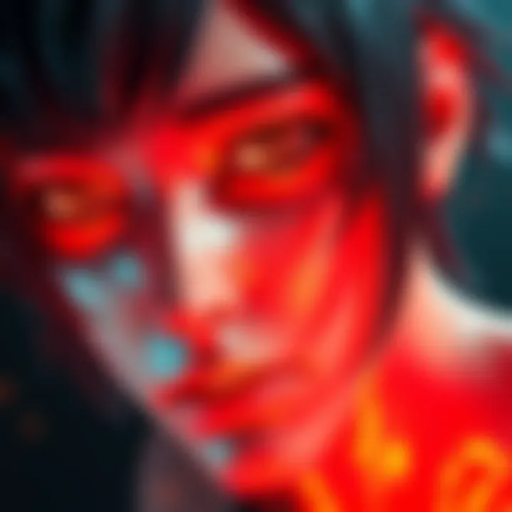 A detailed view of a CGI character from SH2 showcasing vibrant colors and textures, highlighting Takayoshi Sato's artistry.