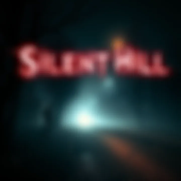 A dark and foggy street in Return to Silent Hill with haunting visuals and eerie atmosphere.