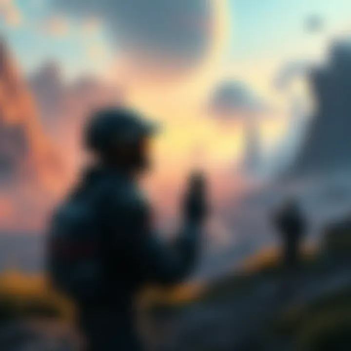 Returnal Game Journey A player immersed in the game Returnal, surrounded by vibrant alien landscapes and action-packed scenes, reflecting on four years of gameplay.