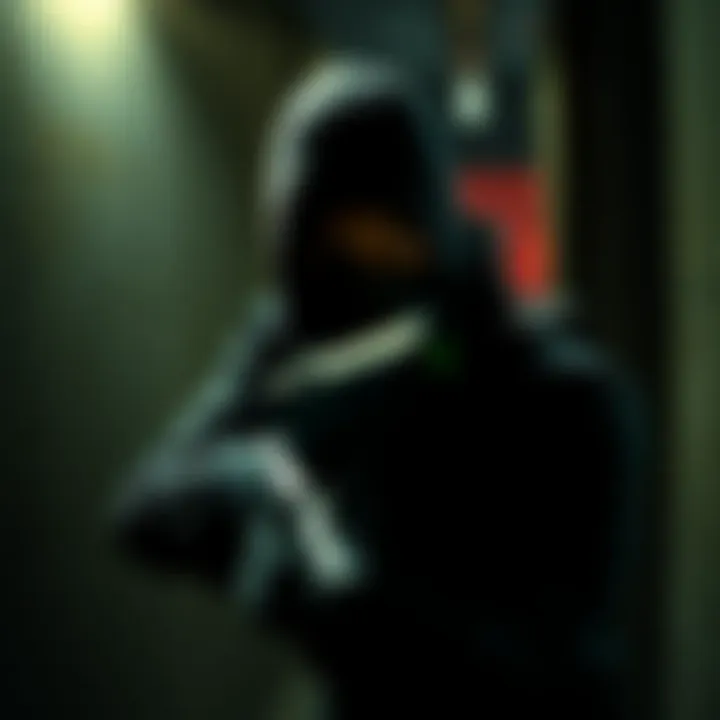 A scene depicting stealth action in the revamped Splinter Cell: Double Agent for OG Xbox, featuring a character in the shadows, ready to execute a mission.