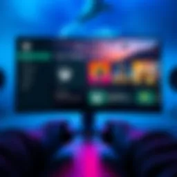 New user interface design for Xbox Cloud Gaming showing updated achievement features