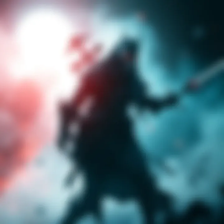 A powerful character named Revenant stands in an intense game environment, showcasing a mix of strength and boredom.